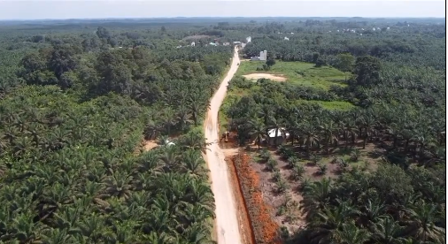 PEMBUATAN PARIT DI JALAN BAWAT OLEH PT. KARYA MAKMUR BAHAGIA